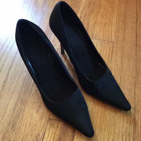 Vero Cuoio Shoes - Vero Cuoio / Leather Black Heels